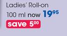 Oh So Heavenly Ladies Roll On-100ml