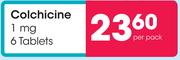 Colchicine 1 mg 6 Tablets-Per Pack