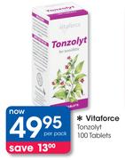 Vitaforce Tonzolyt 100 Tablets-Per Pack