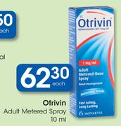 Otrivin Adult Metered Spray-10ml