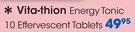 Vita-Thion Energy Tonic 10 Effervescent Tablets-Per Pack