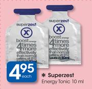 Superzest Energy Tonic-10ml-Each