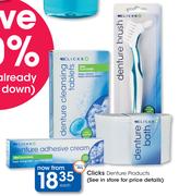 Clicks Denture Products-Each