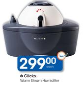 Clicks Warm Steam Humidifier
