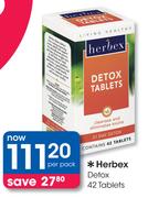 Herbex Detox-42 Tablets