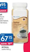 Clicks Xylitol-500g