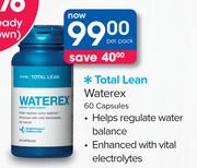 GNC Total Lean Waterex-60 Capsules-Per Pack