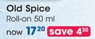 Old Spice Roll-On-50ml Each