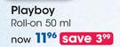 Playboy Roll-On-50ml