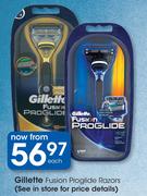 Gillette Fusion Proglide Razors Each