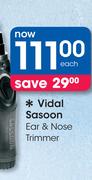 Vidal Sasoon Ear & Nose Trimmer