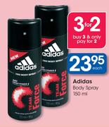 Adidas Body Spray-150ml Each