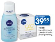 Nivea Facial Products-Each