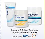 Clicks Aqueous Creams-Each