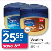 Vaseline Petroleum Jelly-250ml Each