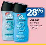 Adidas For Men Body Wash-250ml Each
