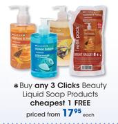 Clicks Beauty Liquid Soap Products-Each