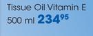 Clicks Tissue Oil Vitamin E-500ml