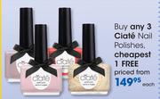 Ciate Nail Polishes-Each