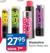 Maybelline Electro Baby Lips-Each