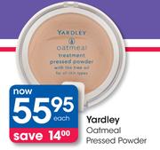 Yardley Oatmeal Pressed Powder-Each