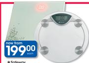 Safeway Round Glass Digital Scale-Each