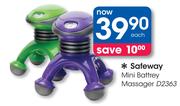 Safeway Mini Battrey Massager D2363-Each