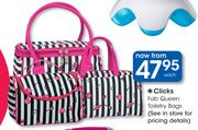 Clicks Fab Queen Toiletry Bags-Each