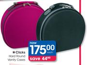 Clicks Hard Round Vanity Cases-Each