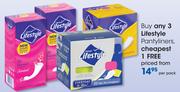 Lifestyle Pantyliners-Per Pack