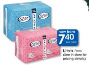 Lil-Lets Pads-Per Pack