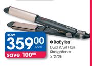 BaByliss Dual iCurl Hair Straightener ST270E