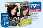 Garnier Nutrisse Creme or Ultra Hair Colour Each