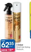 L'Oreal Elnett Hair Styling Products Each
