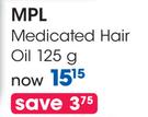 MPL Medicated Hair Oil-125g