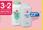 Johnson's Baby Powder-200g-Each