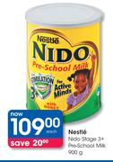 Nestle Nido Stage 3+ Pre-School Milk-900g