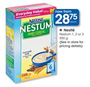 Nestle Nestum 1, 2 Or 3-500g