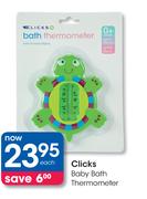 Clicks Baby Bath Thermometer-Each