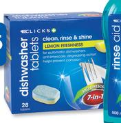 Clicks Dishwasher Tablets-28 Tablets