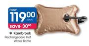 0Kambrook Rechargeable Hot Water Bottle-Each