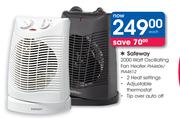 Safeway 2000 Watt Oscillating Fan Heater PIA4606/PIA4612-Each 