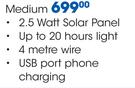 Philips Lifelite USB Solar Medium Lantern-Each