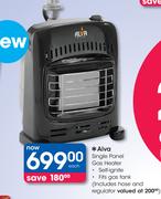 Alva Single Panel Gas Heater-Each