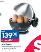 Safeway Stainless Steel Egg Boiler