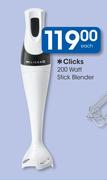 Clicks 200 Watt Stick Blender