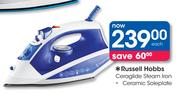 Russell Hobbs Ceraglide Steam Iron Ceramic Soleplate