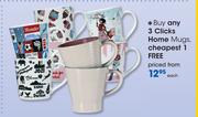 Clicks Home Mugs-Each