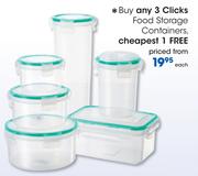 Clicks Food Storage Canisters-Each