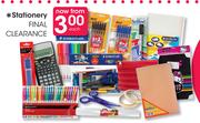 Stationery Final Clearance-Each